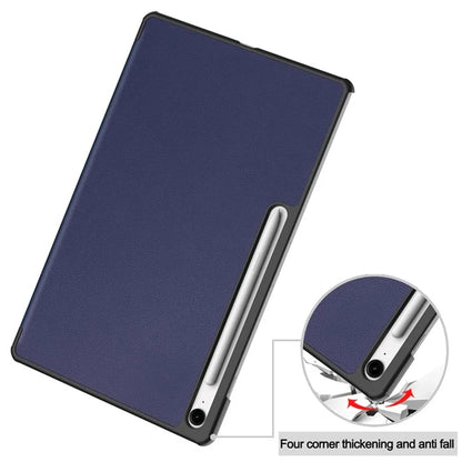 Cover til Samsung Galaxy Tab S10 FE+, Techsuit, FoldPro, Rød