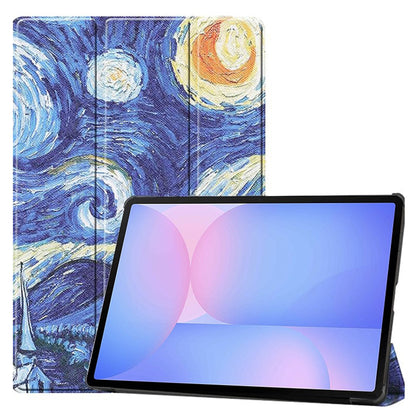 Cover til Samsung Galaxy Tab S10 FE+, Techsuit, FoldPro Starry Night, Multicolor