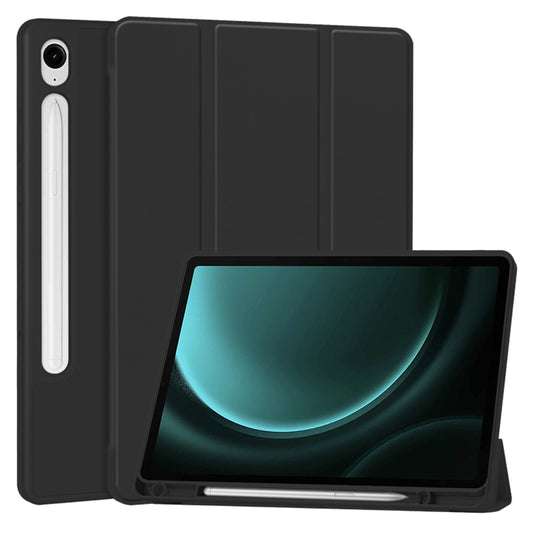 Cover til Samsung Galaxy Tab S10 FE / Tab S9 FE, Techsuit, Flex Trifold, Sort