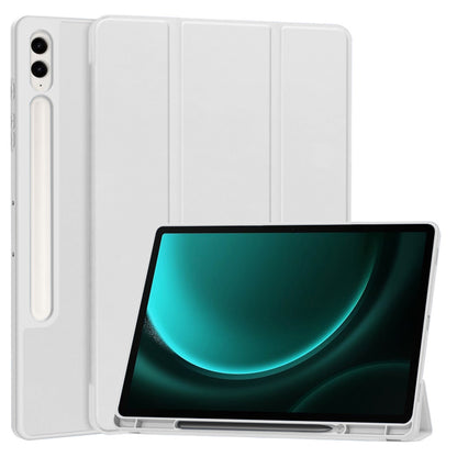 Cover til Samsung Galaxy Tab S10+ / Tab S9 FE+ / Tab S9+, Techsuit, Flex Trifold, Grå