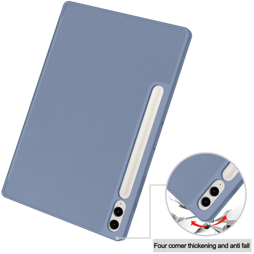 Cover til Samsung Galaxy Tab S10+ / Tab S9 FE+ / Tab S9+, Techsuit, Flex Trifold, Grå