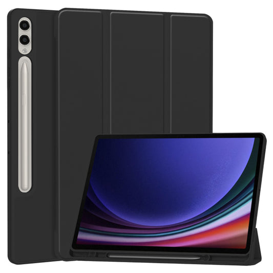 Cover til Samsung Galaxy Tab S10+ / Tab S9 FE+ / Tab S9+, Techsuit, Flex Trifold, Sort