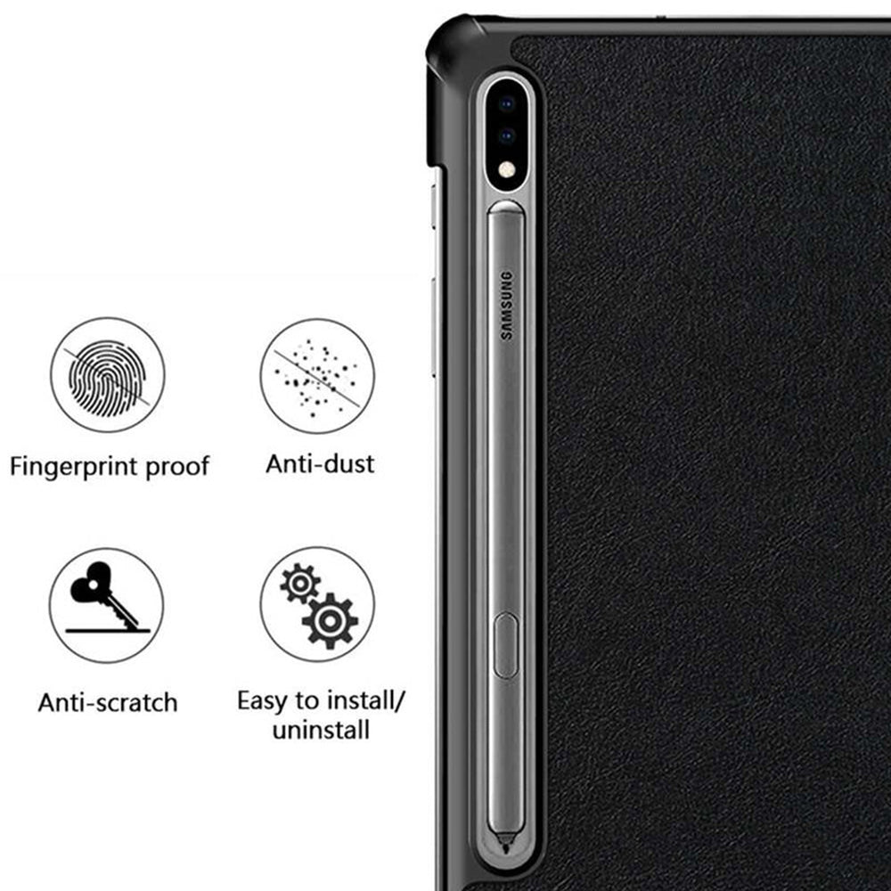 Cover til Samsung Galaxy Tab S10 Ultra / Tab S9 Ultra / Tab S8 Ultra, Techsuit, FoldPro Unicorn, Multifarvet