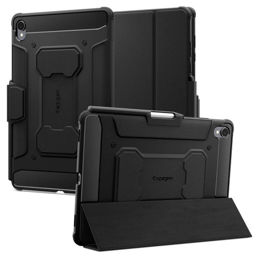 Cover til Samsung Galaxy Tab S11, Spigen, Rugged Armor Pro, Sort ACS10149