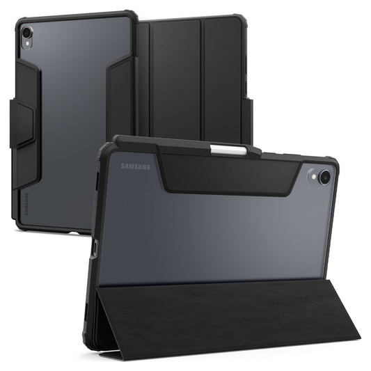 Etui til Samsung Galaxy Tab S11, Spigen, Ultra Hybrid Pro, Sort ACS10212