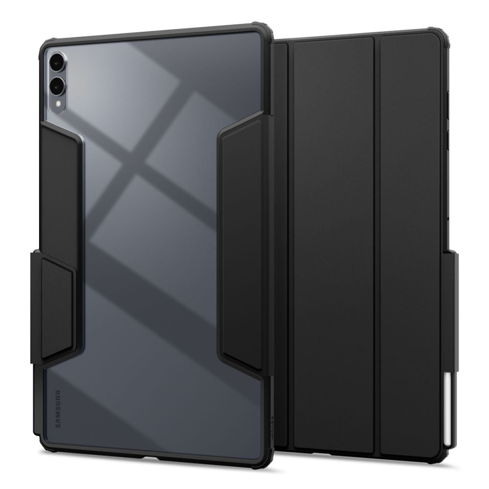Etui til Samsung Galaxy Tab S11 Ultra, Spigen, Air Skin Pro, Sort ACS10221