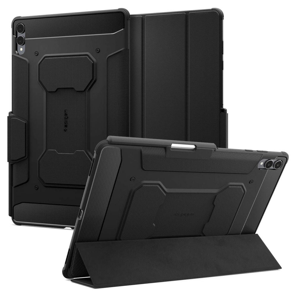Cover til Samsung Galaxy Tab S11 Ultra, Spigen, Rugged Armor Pro, Sort ACS10150
