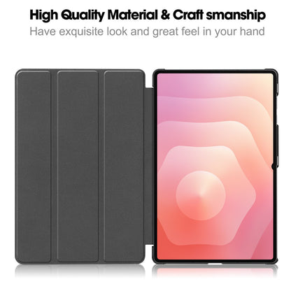 Etui til Samsung Galaxy Tab S11 Ultra, Techsuit, FoldPro, Sort