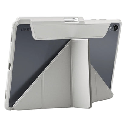 Etui til Samsung Galaxy Tab S12 Plus, Spigen, Air Skin Pro, grå ACS11824