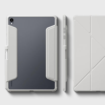Etui til Samsung Galaxy Tab S12 Plus, Spigen, Air Skin Pro, grå ACS11824