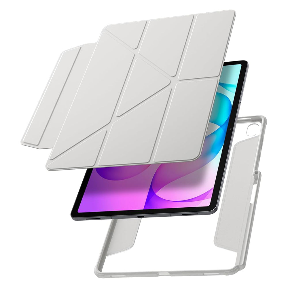 Etui til Samsung Galaxy Tab S12 Plus, Spigen, Air Skin Pro, grå ACS11824
