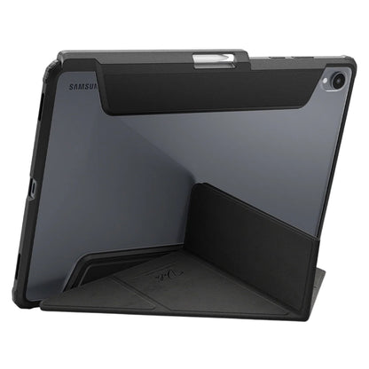Etui til Samsung Galaxy Tab S12 Plus, Spigen, Air Skin Pro, sort ACS11823