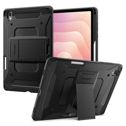 Cover til Samsung Galaxy Tab S12 Plus, Spigen, Tough Armor Pro, Sort ACS11827