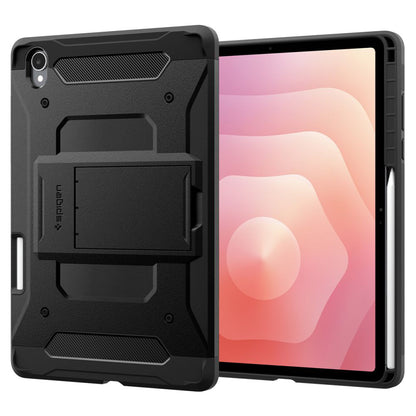 Cover til Samsung Galaxy Tab S12 Plus, Spigen, Tough Armor Pro, Sort ACS11827
