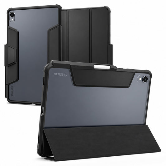 Etui til Samsung Galaxy Tab S12 Plus, Spigen, Ultra Hybrid Pro, sort ACS11825