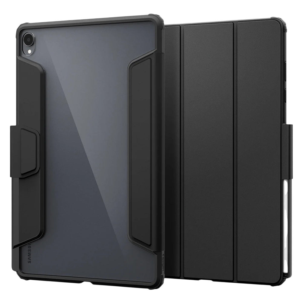 Etui til Samsung Galaxy Tab S12 Plus, Spigen, Ultra Hybrid Pro, sort ACS11825