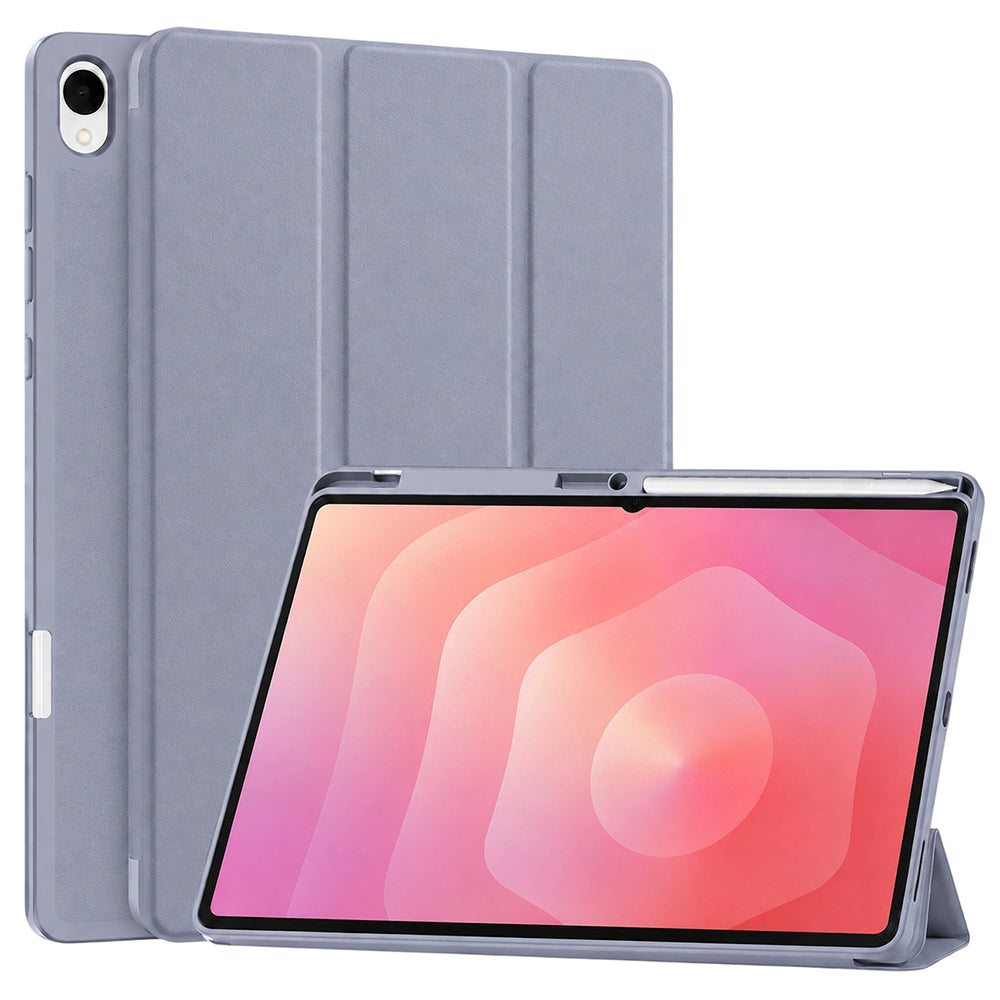 Cover til Samsung Galaxy Tab S12 Plus, Techsuit, Flex Trifold, Lilla