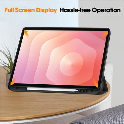 Cover til Samsung Galaxy Tab S12 Plus, Techsuit, Flex Trifold, Lilla