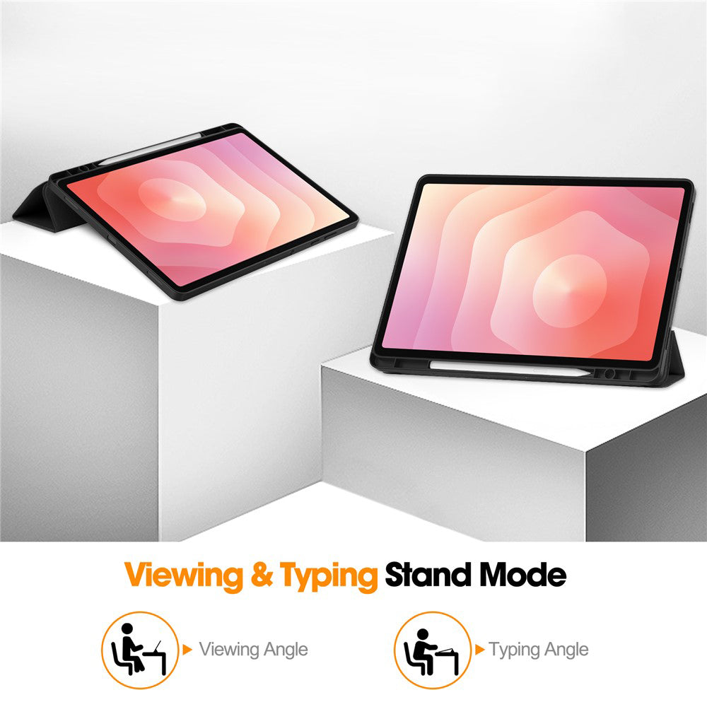 Cover til Samsung Galaxy Tab S12 Plus, Techsuit, Flex Trifold, Grøn