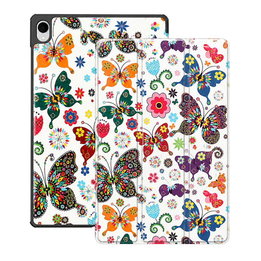 Cover til Samsung Galaxy Tab S12 Plus, Techsuit, FoldPro Butterfly, Multifarvet