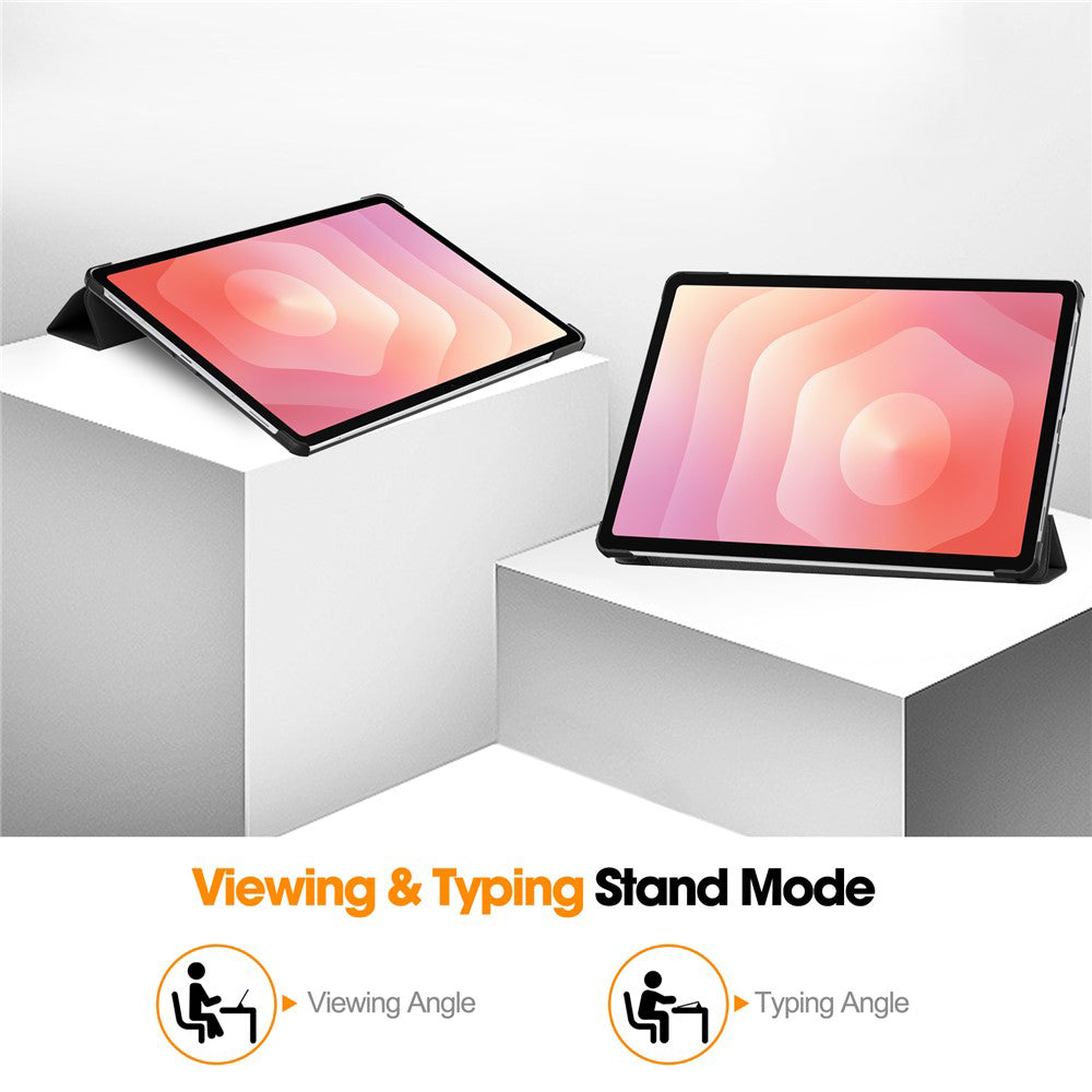 Cover til Samsung Galaxy Tab S12 Plus, Techsuit, FoldPro, Rosa Guld