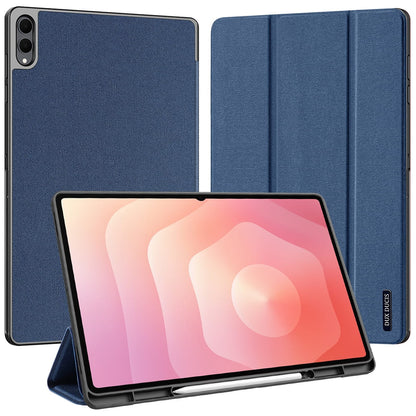 Etui til Samsung Galaxy Tab S12 Ultra / Tab S11 Ultra, DUX DUCIS, Domo med penneholder, blå
