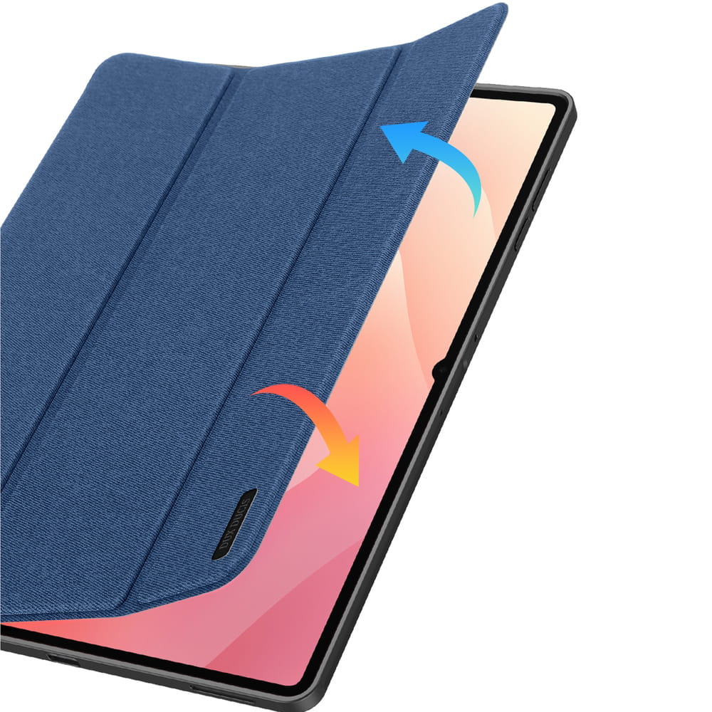 Etui til Samsung Galaxy Tab S12 Ultra / Tab S11 Ultra, DUX DUCIS, Domo med penneholder, blå