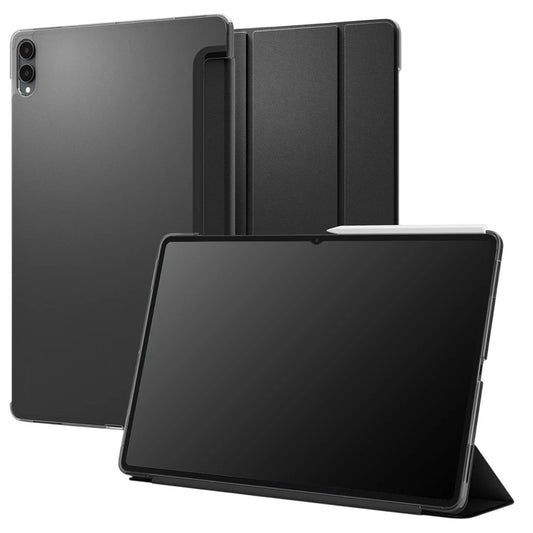 Etui til Samsung Galaxy Tab S12 Ultra / Tab S11 Ultra, Spigen, Liquid Air Folio, sort ACS11821