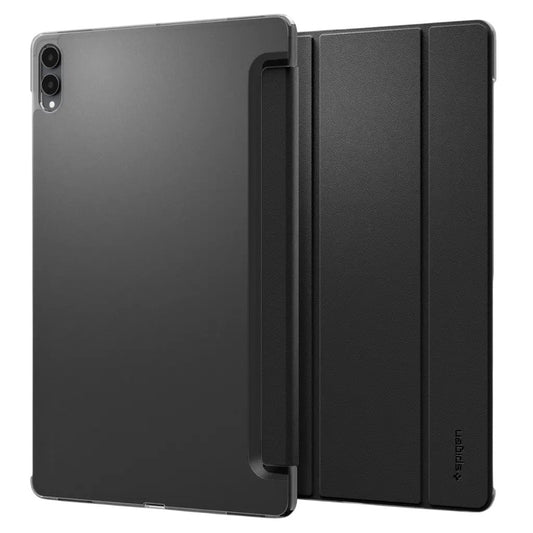 Etui til Samsung Galaxy Tab S12 Ultra / Tab S11 Ultra, Spigen, Liquid Air Folio, sort ACS11821
