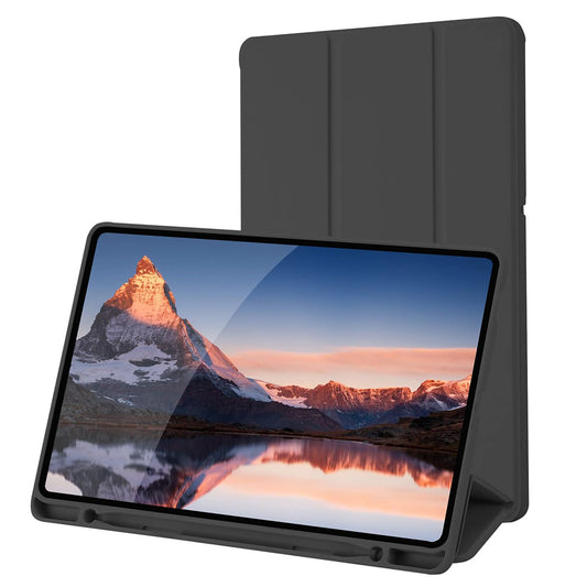 Cover til Samsung Galaxy Tab S6 Lite (2024) / Tab S6 Lite (2022) / Tab S6 Lite (2020), Techsuit, Flex Trifold, Sort