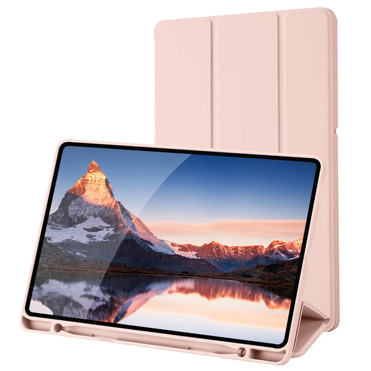 Cover til Samsung Galaxy Tab S6 Lite (2024) / Tab S6 Lite (2022) / Tab S6 Lite (2020), Techsuit, Flex Trifold, Pink