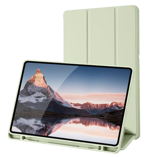Cover til Samsung Galaxy Tab S6 Lite (2024) / Tab S6 Lite (2022) / Tab S6 Lite (2020), Techsuit, Flex Trifold, Grøn Matcha