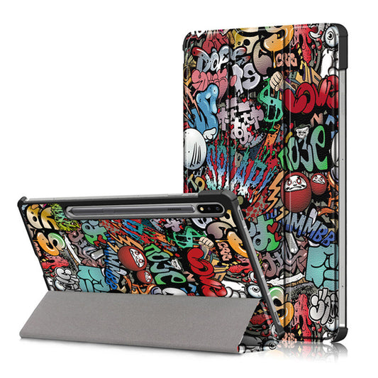 Cover til Samsung Galaxy Tab S8 / Tab S7 T875 / Tab S7 T870, Techsuit, FoldPro, Multifarvet