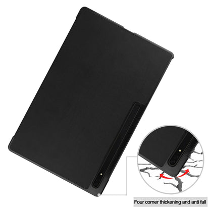 Cover til Samsung Galaxy Tab S8 Ultra, Techsuit, FoldPro, Sort
