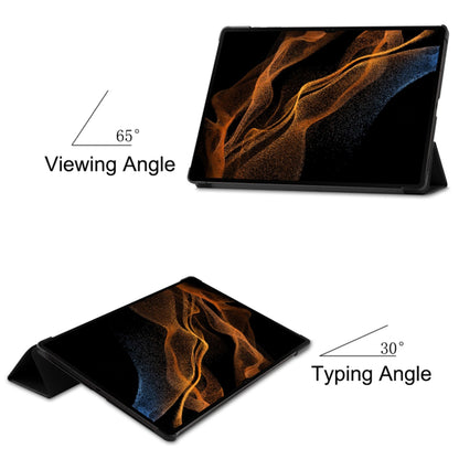 Cover til Samsung Galaxy Tab S8 Ultra, Techsuit, FoldPro, Sort