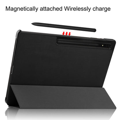 Cover til Samsung Galaxy Tab S8 Ultra, Techsuit, FoldPro, Sort