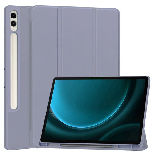 Cover til Samsung Galaxy Tab S9 FE+, Techsuit, Flex Trifold, Lilla