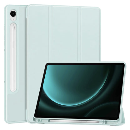 Cover til Samsung Galaxy Tab S9 FE / Tab S9 / Tab S10 FE, Techsuit, Flex Trifold, Blå