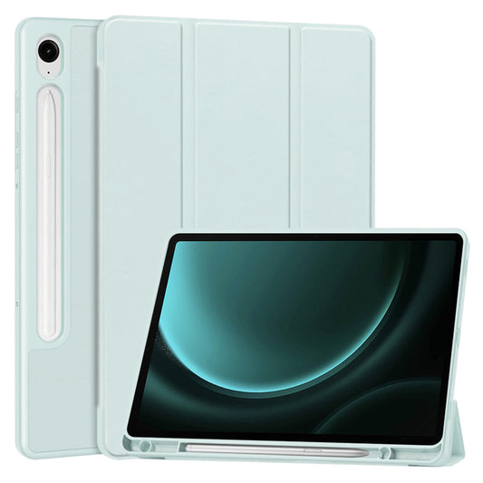 Cover til Samsung Galaxy Tab S9 FE / Tab S9 / Tab S10 FE, Techsuit, Flex Trifold, Blå