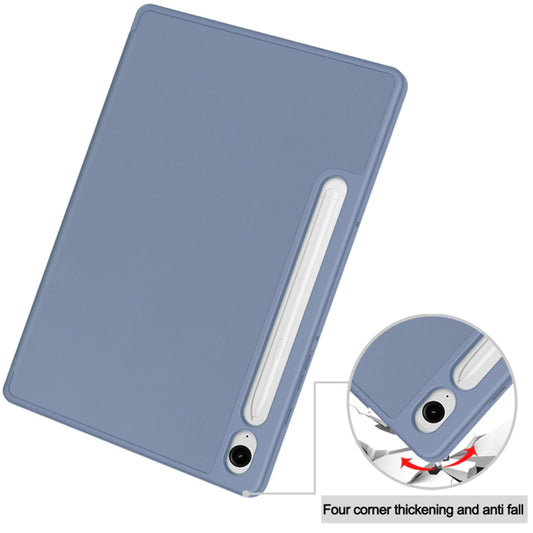 Cover til Samsung Galaxy Tab S9 FE / Tab S9 / Tab S10 FE, Techsuit, Flex Trifold, Mørkeblå