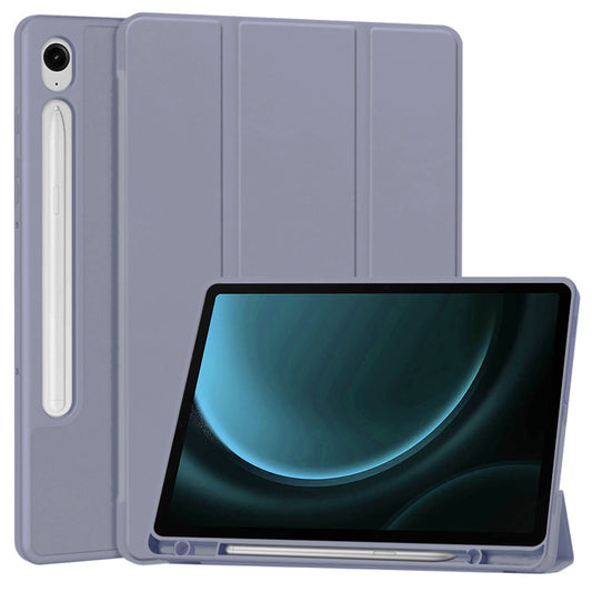 Cover til Samsung Galaxy Tab S9 FE / Tab S9 / Tab S10 FE, Techsuit, Flex Trifold, Lilla