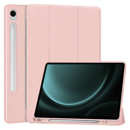 Cover til Samsung Galaxy Tab S9 FE / Tab S9 / Tab S10 FE, Techsuit, Flex Trifold, Pink