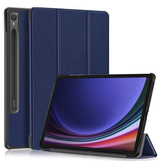 Cover til Samsung Galaxy Tab S9 FE / Tab S9 / Tab S10 FE, Techsuit, FoldPro, Blå