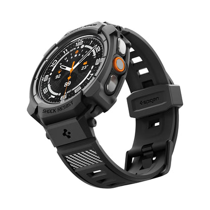 Cover til Samsung Galaxy Watch Ultra2, Spigen, Rugged Armor Pro, Mat Sort ACS11612