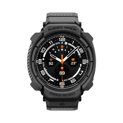 Cover til Samsung Galaxy Watch Ultra2, Spigen, Rugged Armor Pro, Mat Sort ACS11612