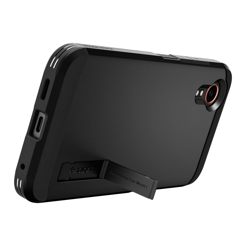 Cover til Samsung Galaxy Xcover7 G556, Spigen, Tough Armor, Sort ACS07505