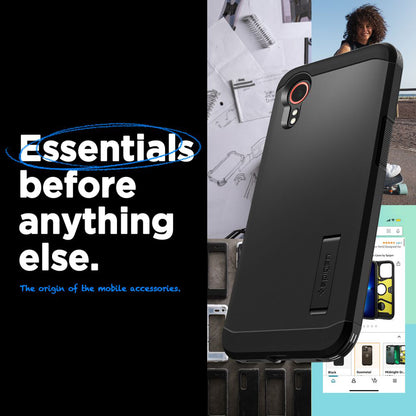 Cover til Samsung Galaxy Xcover7 G556, Spigen, Tough Armor, Sort ACS07505