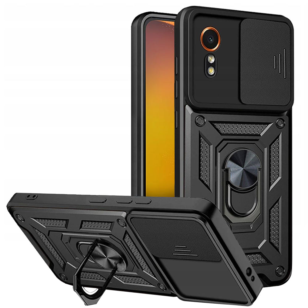 Cover til Samsung Galaxy Xcover7 G556, Techsuit, CamShield, Sort