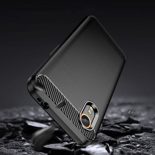 Cover til Samsung Galaxy Xcover7 G556, Techsuit, Carbon, Sort
