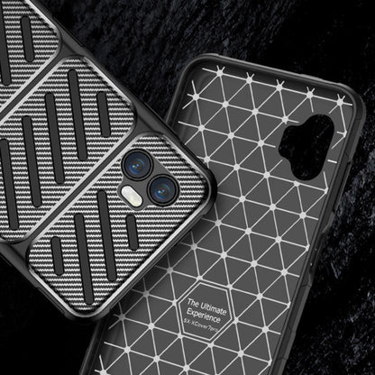Cover til Samsung Galaxy XCover7 Pro, Techsuit, CarbonFiber, Sort